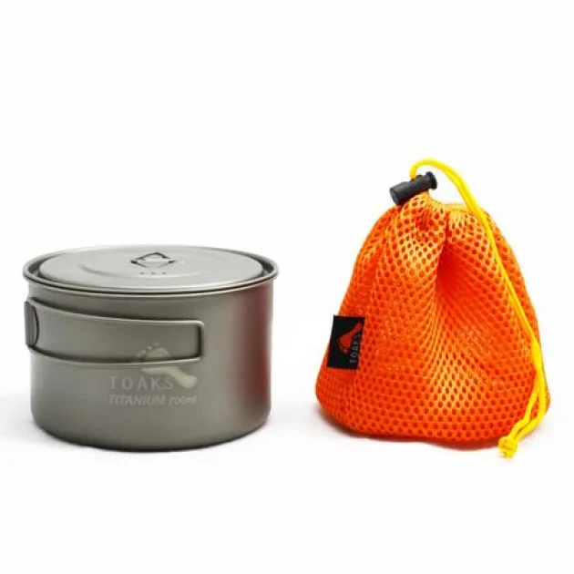 TOPOT-700-D115-L - Toaks Gamelle titane 700 ml avec couvercle