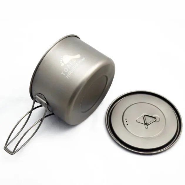 TOPOT-700-D115-L - Toaks Gamelle titane 700 ml avec couvercle