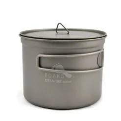 TOPOT-900-D115 - Toaks Gamelle titane 900 ml avec couvercle diamètre 115 mm
