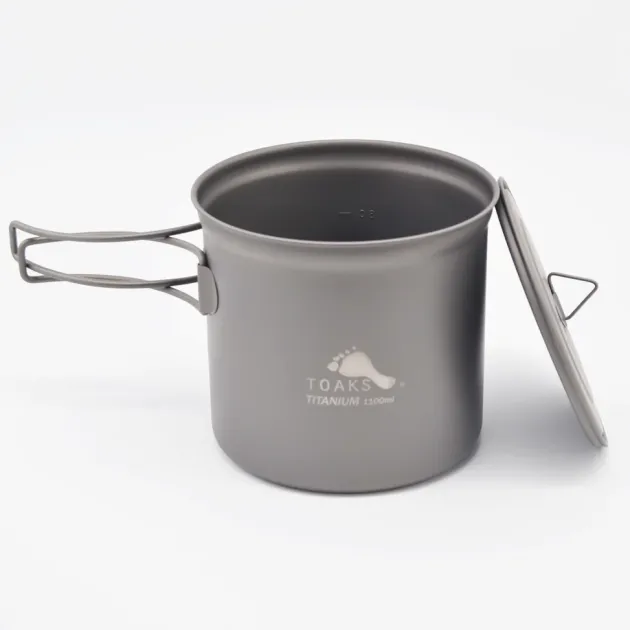 TOPOT-1100 - Toaks Gamelle titane 1100 ml avec couvercle