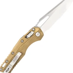 210T-10PMDE - Microtech MSI Ram Lok S/E PS Tr-Grip Stonewash Tan std