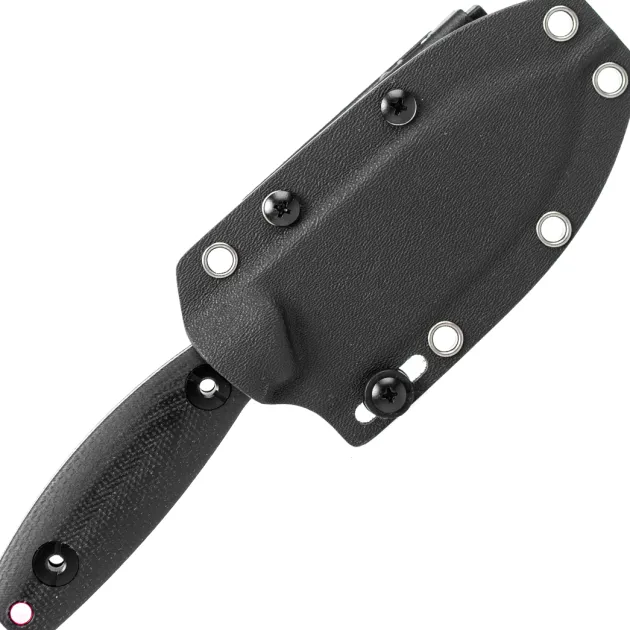 Trivisa Aubergine-BM Black 14C28N Black Micarta