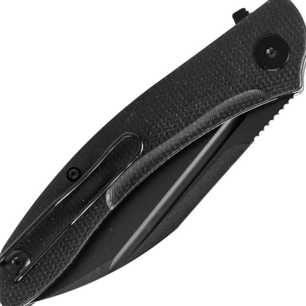 Trivisa Cuckoo-BM Black 14C28N Black Micarta