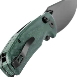 Trivisa Hornet-BM Crossbar Lock Micarta Blackwash 14C28N