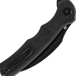 Trivisa Lacerta-04B Black 14C28N Black Micarta