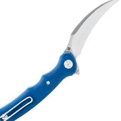 Trivisa Lacerta-04L Stonewash 14C28N Denim Micarta