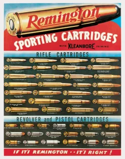 TSN1001 - Affiche Metallique Remington