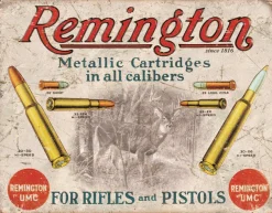 TSN1788- Affiche Metallique Remington