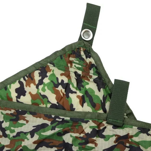 UANG.002 - Kit Bâche 2x3m + 6 piquets + 6 cordes Camo CCE