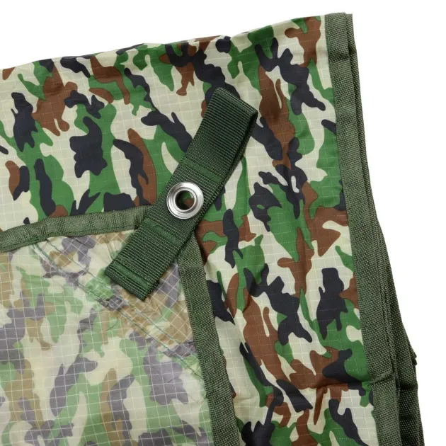 UANG.002 - Kit Bâche 2x3m + 6 piquets + 6 cordes Camo CCE