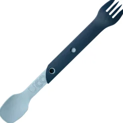 UCOSPORKSWITCH - UCO Set d'ustensiles SWITCH Gris Bleu