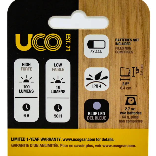 UCOSPROUTB - UCO Mini lanterne Sprout Bleue