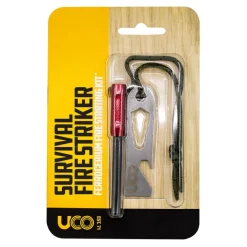 UCO00337 - UCO Survival Firesteel allume feu rouge