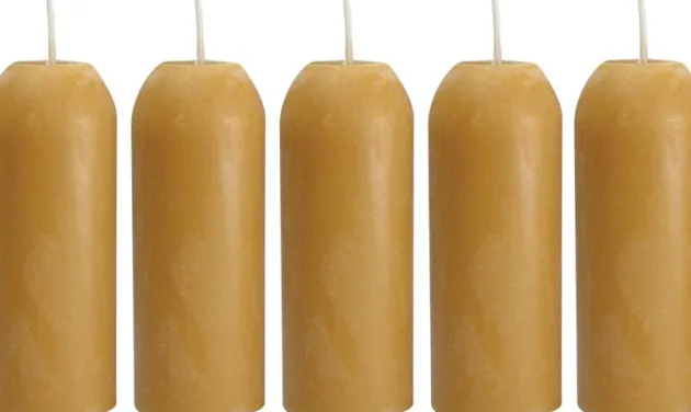 UCO00467 - UCO x5 Bougies en 100% cire d'abeille 12H