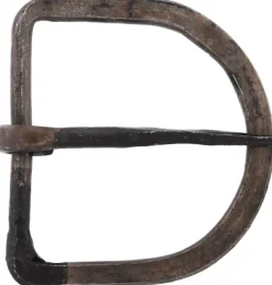 ULF-BK-08 - LARP ULBERTH Boucle pour ceintures d'environ 39mm Acier Forgé à la main
