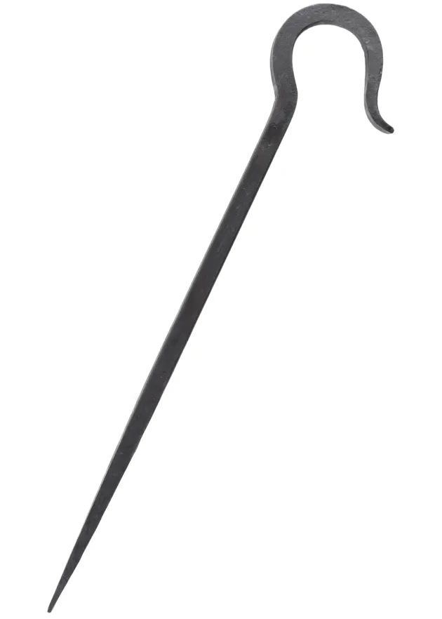 ULF-CP-52 - ULFBERTH Piquet de tente forgé en acier, env. 34 cm