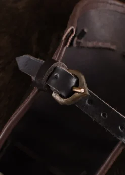 ULF-LP-19 - LARP 1 ULFBERTH Brassard en Acier et Cuir 1 pièce