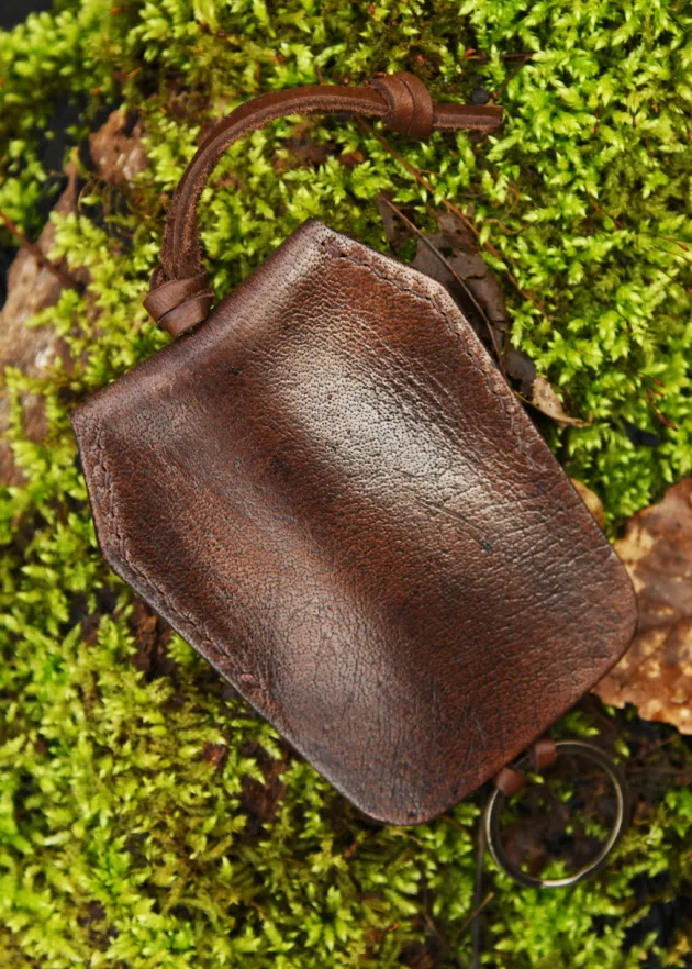 ULF-LP-50 - LARP ULFBERTH Porte-clés Triskele Cuir