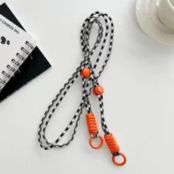 VAA4-03 - VIPERADE 110cm Dragonne pour Pochette "VE" Cordon Anti Perte Noir/Orange