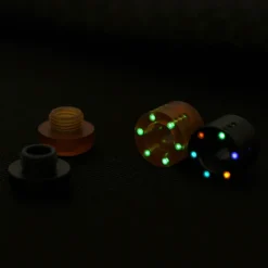 VAB5-PEI - VIPERADE 2 Perles pour Dragonne ULTEM + 1m Paracorde Compatibles insert Tritium