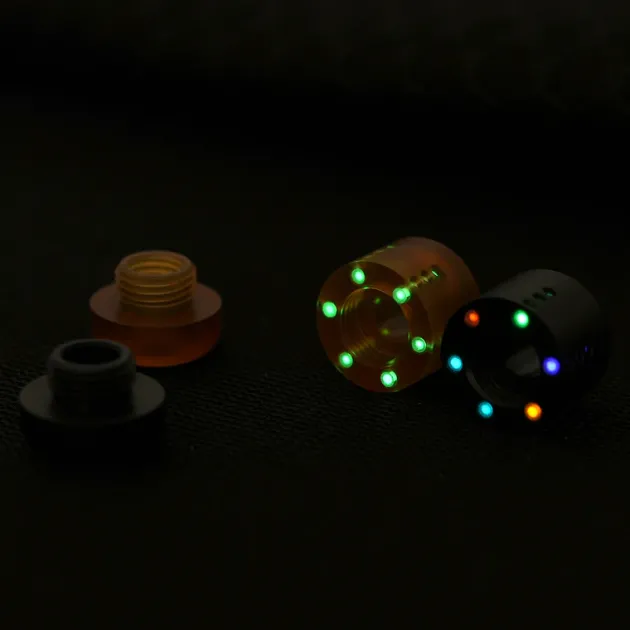 VAB5-PEI - VIPERADE 2 Perles pour Dragonne ULTEM + 1m Paracorde Compatibles insert Tritium
