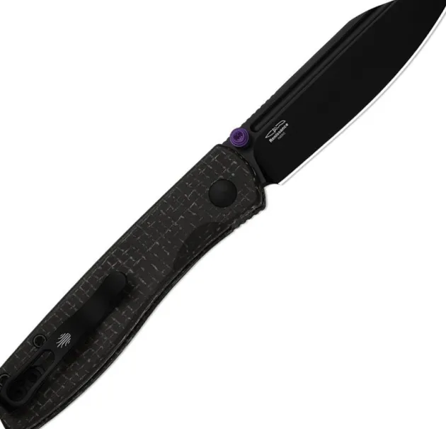 V3698A1 - Kizer Renaissance Black PVD N690 Micarta