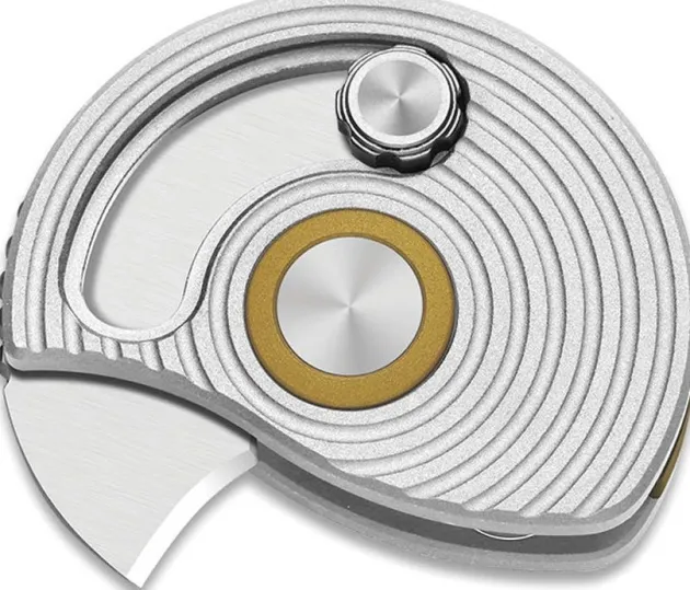 V2757A3 - Kizer Snail Trail Satin AEB-L Grey Aluminium