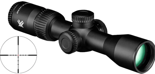 VCFR1501I - Vortex Crossfire HD 1,5-5,5x32 Scout