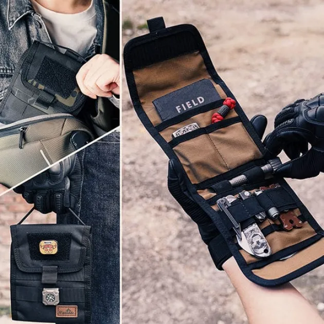 VE12BCAM - VIPERADE Pochette de rangement pour outils EDC VE12 Black Camo