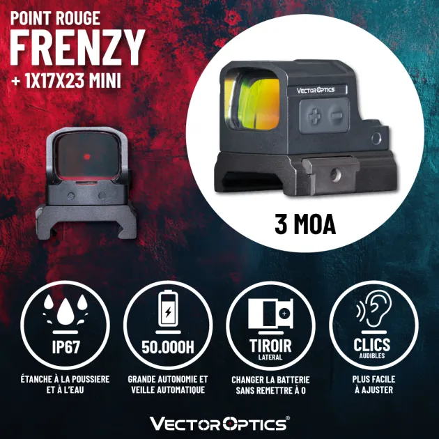 VE00185 - POINT ROUGE FRENZY FA 1X17X20 MINI