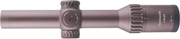 VE00068 - VECTOR OPTIC CONTINENTAL 1-6X24 SFP RET BDC COYOTE
