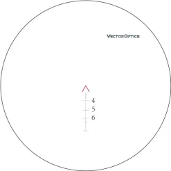 VE00297 - VECTOR OPTICS LUNETTE MUSTANG 1-4X30 SFP RET CHEVRON RV