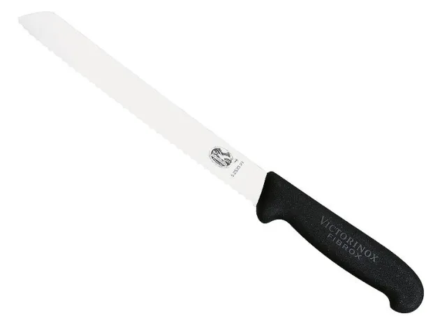 VIC5.2533.21 COUTEAU A PAIN VICTORINOX 21CM NOIR