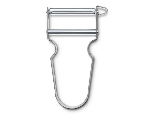 VIC 6.0912 EPLUCHEUR VICTORINOX STAR TOUT INOX LAME LISSE