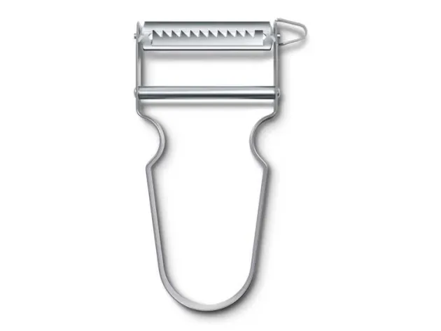 VIC6.0914 EPLUCHEUR VICTORINOX STAR TOUT INOX LAME A JULIENNE