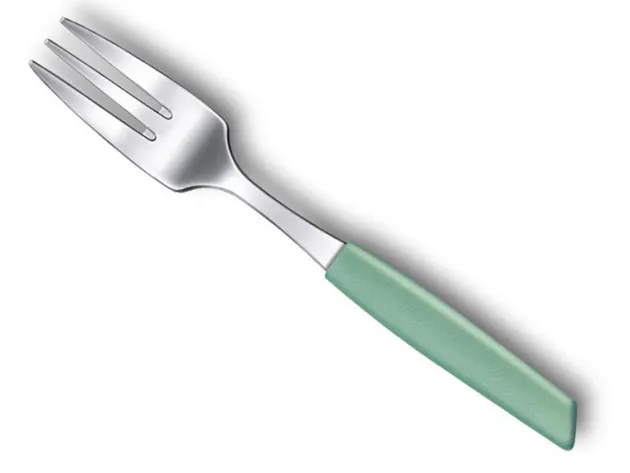 VIC 6.9036.0641 FOURCHETTE A DESSERT VICTORINOX SWISS MODERN VERT PASTEL