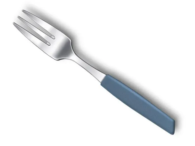 VIC 6.9036.062 FOURCHETTE A DESSERT VICTORINOX SWISS MODERN BLEUET