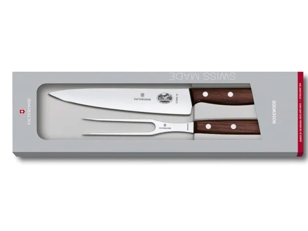 VIC5.1020.2G - VICTORINOX SET A DECOUPER 2P PALISSANDRE