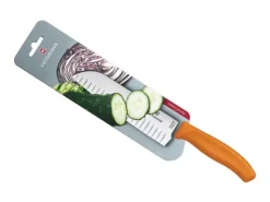 VIC6.8526.17L9B VICTORINOX SANTOKU SWISSCLASSIC 17CM ALV. ORANGE