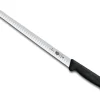 VIC5.4623.30 VICTORINOX COUTEAU A SAUMON ALVEOLE 30CM FLEXIBLE NOIR