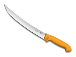 VIC5.8435.26 VICTORINOX COUTEAU BOUCHER SWIBO 26CM JAUNE