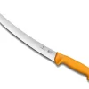 VIC5.8435.22 VICTORINOX COUTEAU BOUCHER SWIBO 22CM JAUNE