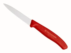 VIC6.7631 VICTORINOX COUTEAU OFFICE SWISSCLASSIC 8CM ROUGE DENTS