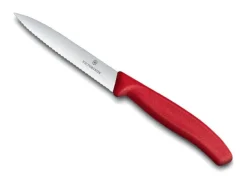 VIC 6.7731 VICTORINOX COUTEAU OFFICE SWISSCLASSIC 10CM ROUGE A DENTS