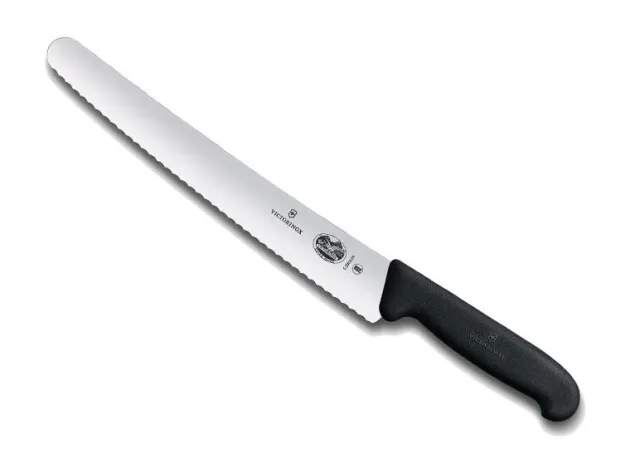 VIC5.2933.26 VICTORINOX COUTEAU PATISSIER 26CM NOIR