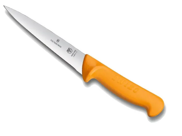 VIC5.8412.15 VICTORINOX COUTEAU SAIGNER SWIBO 15CM JAUNE