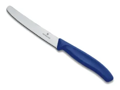 VIC 6.7832 VICTORINOX COUTEAU TABLE /TOMATE SWISSCLASSIC 11CM BLEU