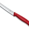 VIC6.7831 VICTORINOX COUTEAU TABLE /TOMATE SWISSCLASSIC 11CM ROUGE