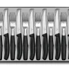 VIC6.7233.12 - VICTORINOX MENAGERE 12 PIECES SWISSCLASSIC STEAK NOIR