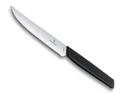 VIC 6.9003.12W COUTEAU STEAK VICTORINOX SWISS MODERN 12CM NOIR